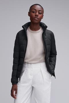 Chamarras Canada Goose Mujer México - Abbott Chaqueta De Plumas Negros SA1398567